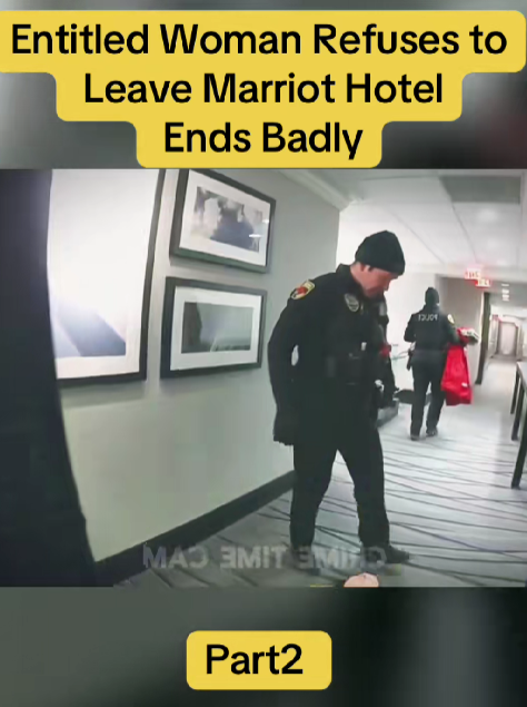 “Entitled Guest Refuses To Leave Marriott Hotel — What Happens Next Leaves Everyone Stunned ”