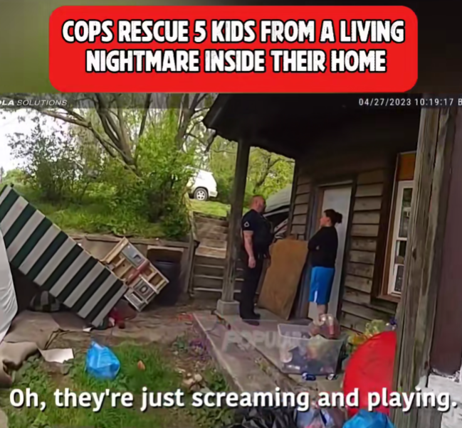 “Police Step Inside a Home — What They Find Turns Into a Desperate Race to Save 5 Children”
