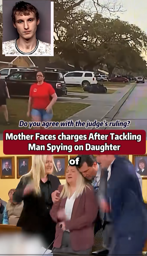 “Mom Tackles Man Spying on Her Daughter — But the Judge’s Ruling Leaves Everyone Outraged”