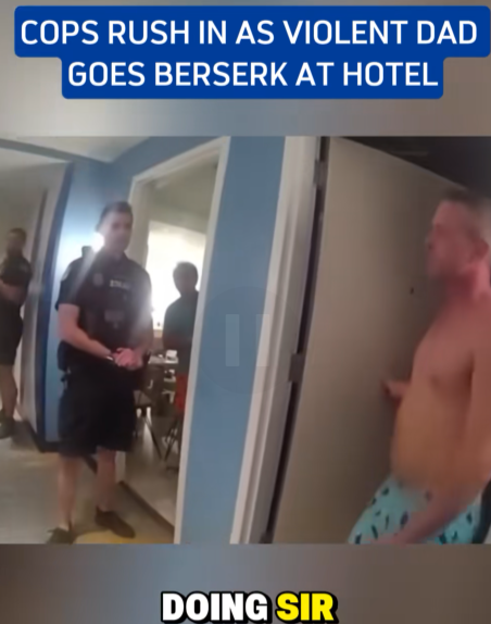 “Police Storm Hotel After Dad’s Outburst Leaves Guests Terrified — What Officers Walked Into Shocked Everyone”