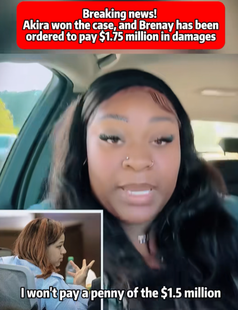 “Courtroom Shocker: Woman Ordered to Pay $1.75 Million—Her Response Leaves Everyone Speechless”