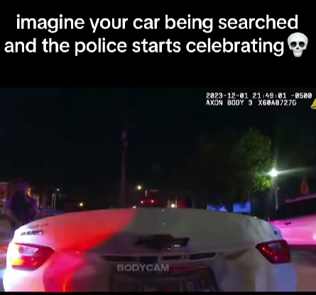 “Cops Start Celebrating During a Car Search — The Reason Has Everyone Shocked”