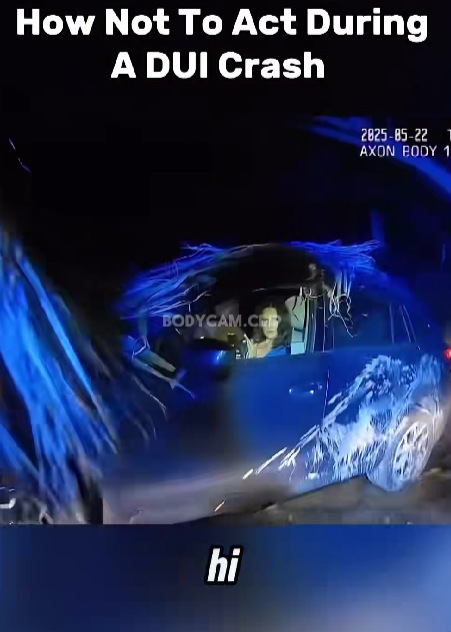 “Driver’s Shocking Behavior After DUI Crash Leaves Officers Completely Stunned”