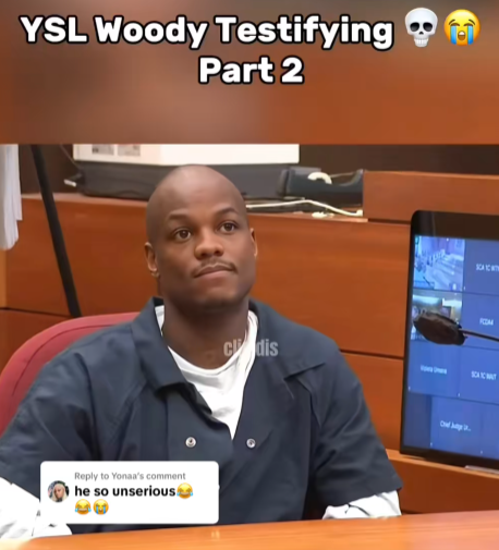 “Courtroom SHOCKS as YSL Woody Takes the Stand Again — His Testimony Has Everyone Losing It”