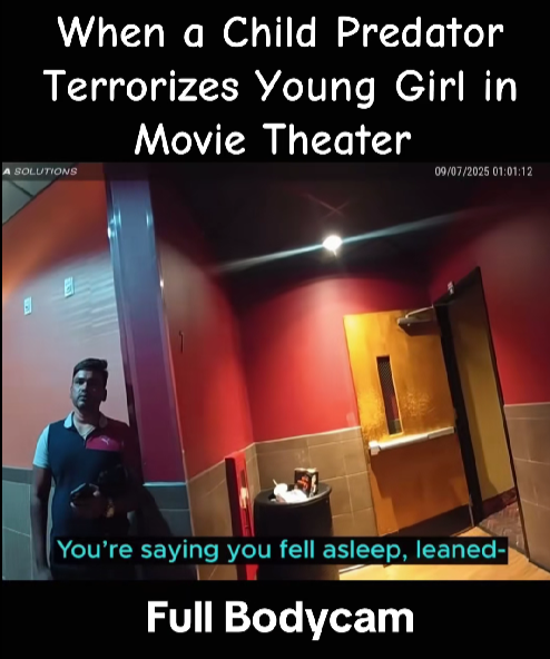 “Disturbing Incident in Movie Theater: Young Girl Reports Being Harassed, Officers Step In Immediately”