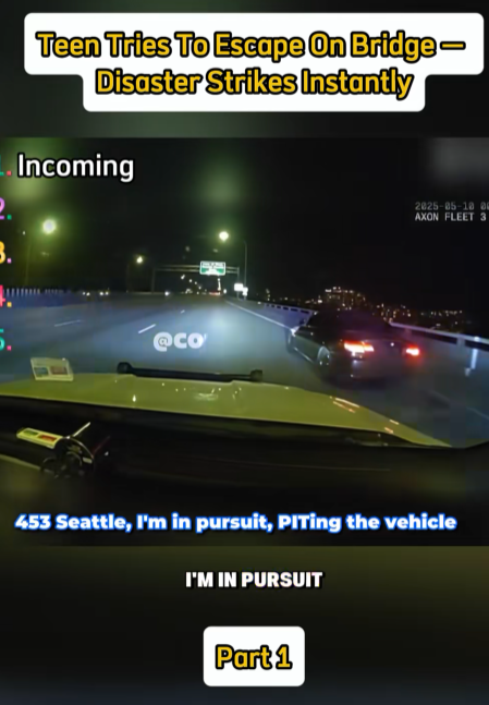 “Teen Speeds Onto Bridge Trying to Escape — Chase Turns Disastrous in Seconds (Part 1)”
