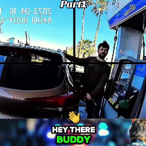 “Traffic Stop at Gas Station Takes an Unexpected Turn — Officers Catch Driver Completely Off Guard (Part 1)”