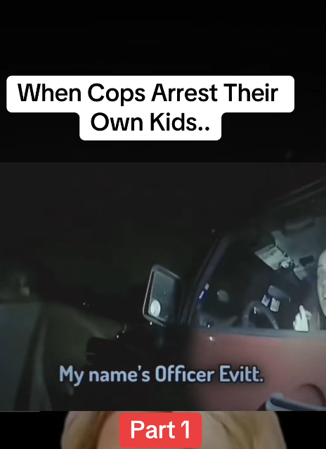 “Cop Pulls Over a Driver… Then Realizes It’s His OWN Kid — What Happened Next Shocked Everyone!”