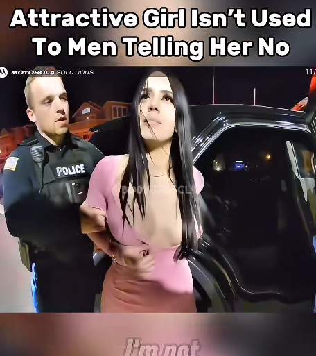 “Officer Stays Firm as Woman Refuses to Accept Being Detained — Bodycam Captures Surprising Confrontation”