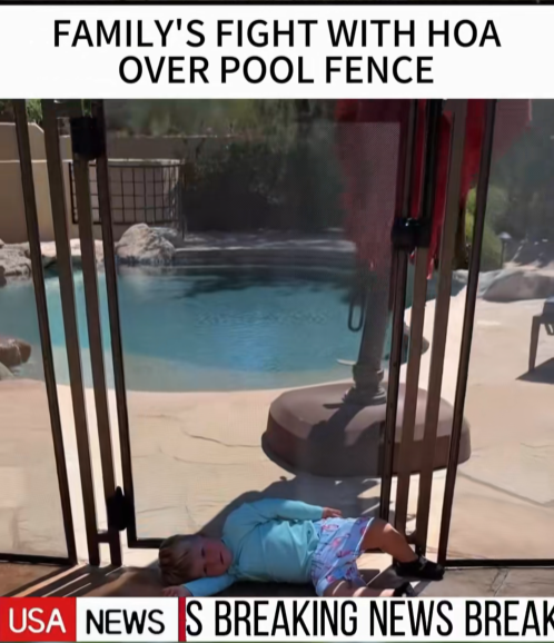 “HOA Orders Family to Remove Pool Fence — Then Their Toddler Gets Hurt, Sparking Major Outrage”