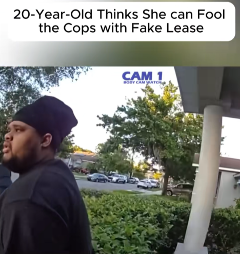 “Cops Expose Young Woman’s ‘Fake Lease’ Story — Bodycam Footage Shows the Moment It Falls Apart!”