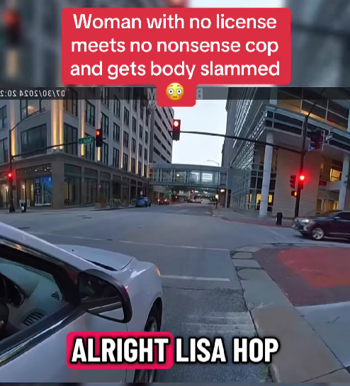 “Traffic Stop Escalates After Unlicensed Driver Refuses to Cooperate — Officer Takes Firm Action!”