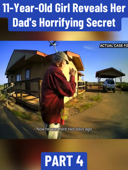 “11-Year-Old Girl Uncovers Her Dad’s Terrifying Secret — Police Shocked by What She Reveals!”