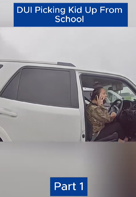 “Mom Caught Driving Dr*nk While Picking Up Her Kid From School — Bodycam Footage Shocks Community!”