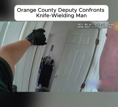 “Deputy Faces Knife-Wielding Man in Terrifying Standoff — Bodycam Footage Shocks Viewers”
