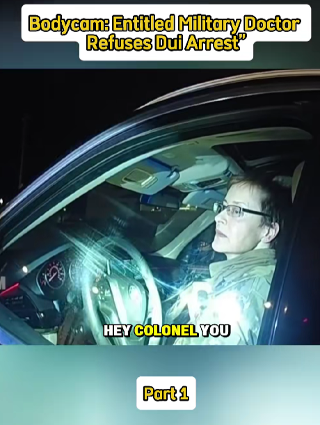 “Military Doctor’s Shocking DUI Standoff Caught on Camera — You Won’t Believe What He Says ”