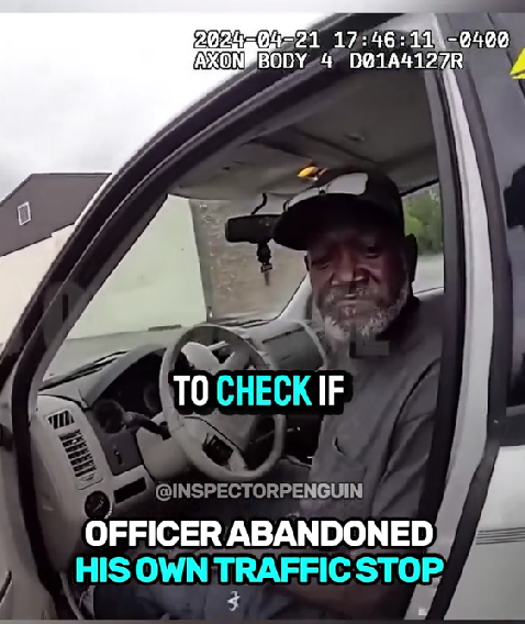 Officer Walks Away From His Own Traffic Stop — Leaving the Driver Completely Confused