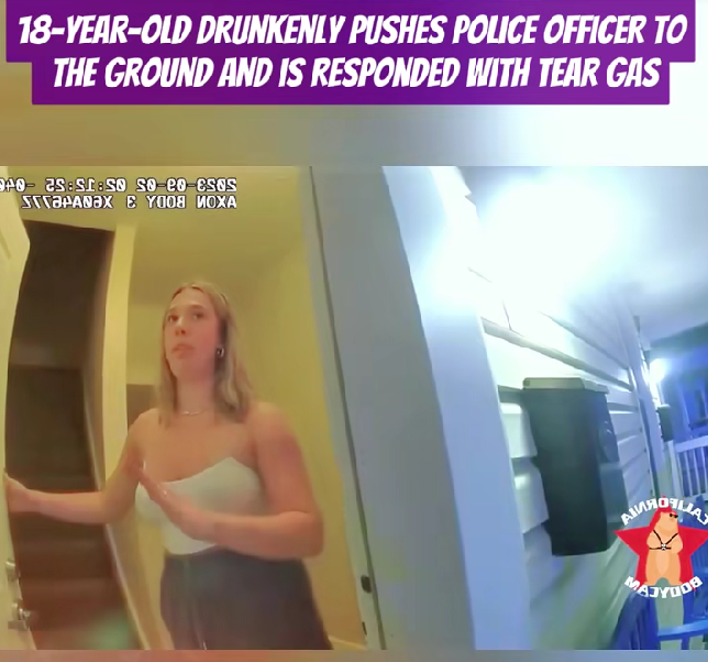 Drunk Teen Pushes an Officer — What Happened Next Sent the Entire Apartment Complex Into Chaos