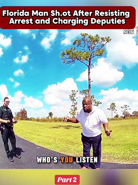 “Deputies Forced to Open Fire After Florida Man Charges Toward Them — Bodycam Captures Every Second”