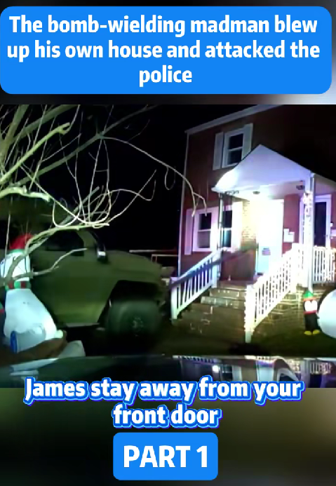 “Man Detonates His Own Home and Then Turns on Police — Officers’ Cameras Capture the Terrifying Standoff”