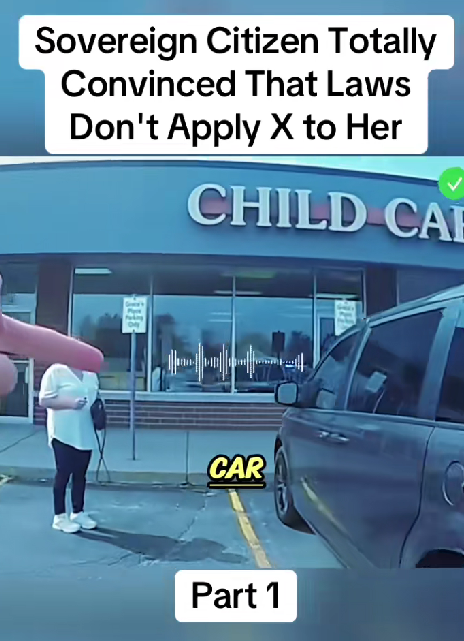 “Sovereign Citizen Meltdown: Woman Refuses to Follow Basic Laws — Officers Left Stunned by Her Logic”