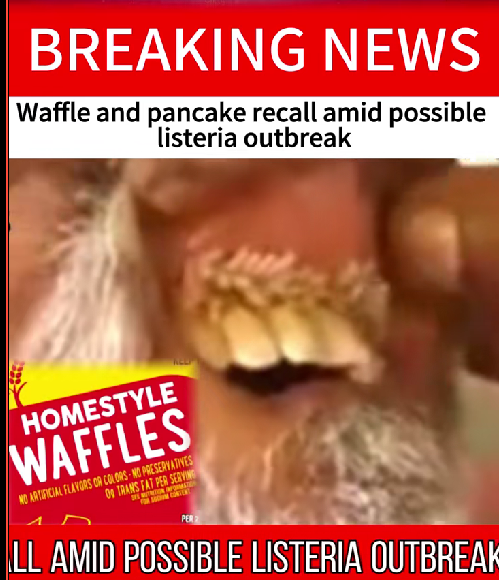“Nationwide Waffle & Pancake Recall Sparks Panic After Possible Listeria Contamination — Customers Horrified by What They Found”