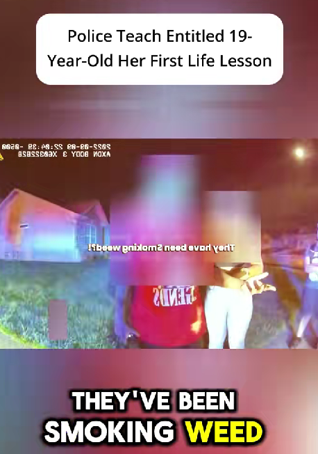 “Police Stop Goes Off the Rails as 19-Year-Old Tries to Talk Her Way Out — But Officers Give Her a Reality Check Instead”