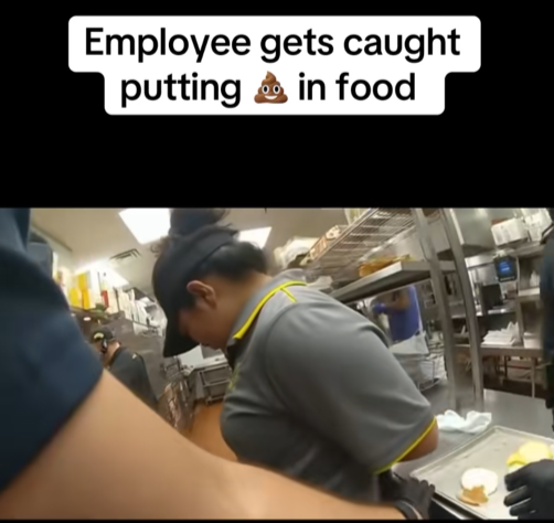 “Fast-Food Horror: Worker Arrested After Being Caught Putting Disgusting Substance in Customers’ Meals”