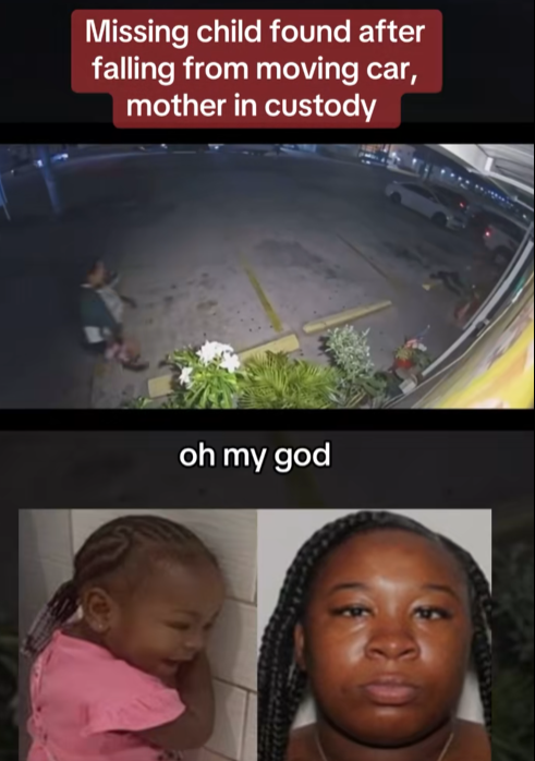 “Missing Toddler Found After Falling From Moving Car — Mother Detained as Shocking Details Emerge”