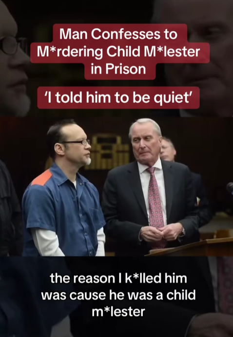 “Inmate Admits to Taking Justice Into His Own Hands — Shocking Courtroom Confession Stuns the Judge”