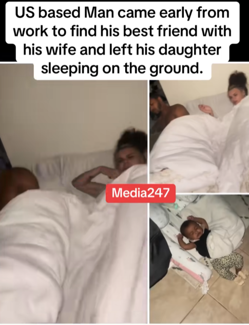 “Man Comes Home Early and Walks Into a Heartbreaking Scene That Shatters His Family”