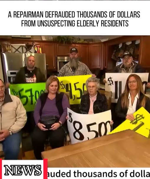 Repairman Exposed After Allegedly Draining Elderly Residents of Thousands