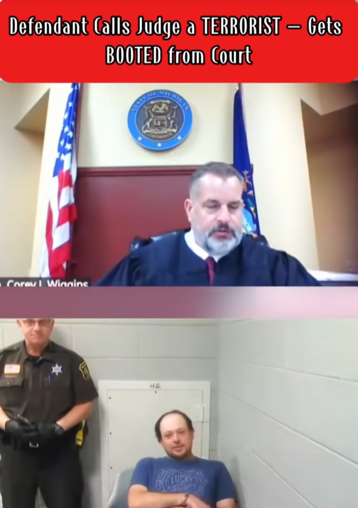 Man Explodes in Court After Calling Judge a “Terrorist” — What Happened Next Shocked Everyone