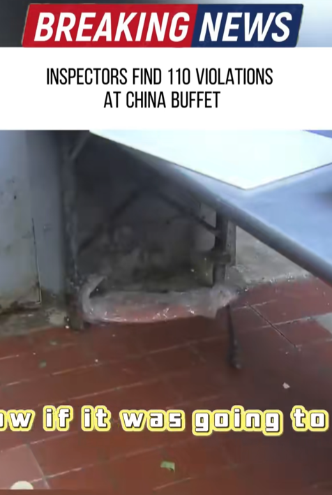 “Shocking Restaurant Bust: Inspectors Uncover 110 Disturbing Violations Inside Popular Buffet”