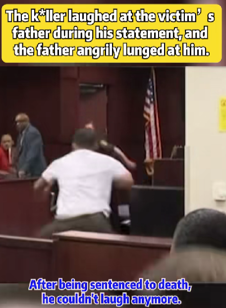 “Courtroom Erupts: Father Charges at Convicted K*ller After Shocking Laughter—But the Final Verdict Ends the Smirks Forever”