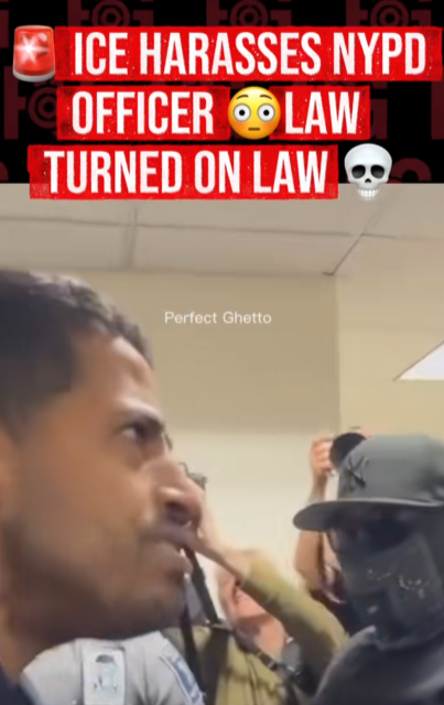 “ICE vs NYPD: Tense Standoff Erupts Inside Government Building — When Law Turns on Law”