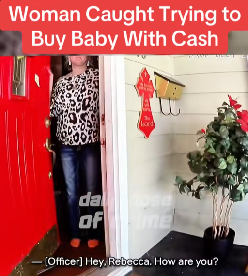 “Police Shocked After Woman Allegedly Offers Cash for a Stranger’s Baby — The Doorbell Cam Footage Says It All”