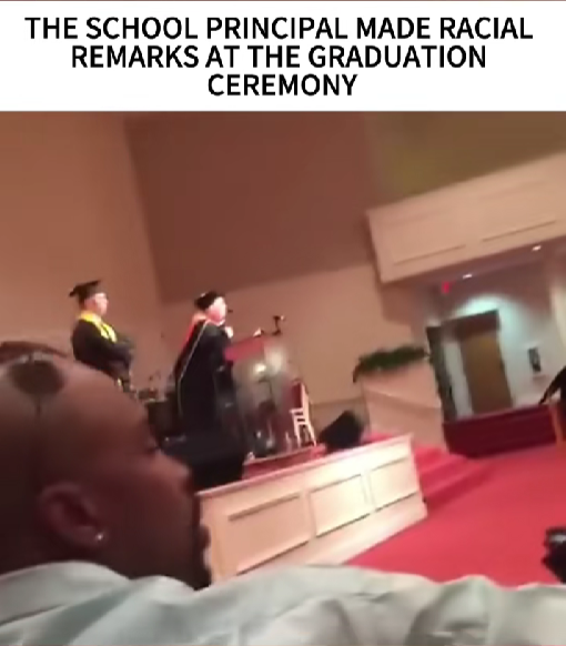 “Graduation Chaos: Principal’s ‘Racial Remarks’ Ignite Outrage and Bring Ceremony to a Halt”