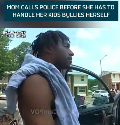 “Fed-Up Mom Calls Police Before Confronting Kids’ Bullies Herself — Tense Scene Caught on Bodycam!”