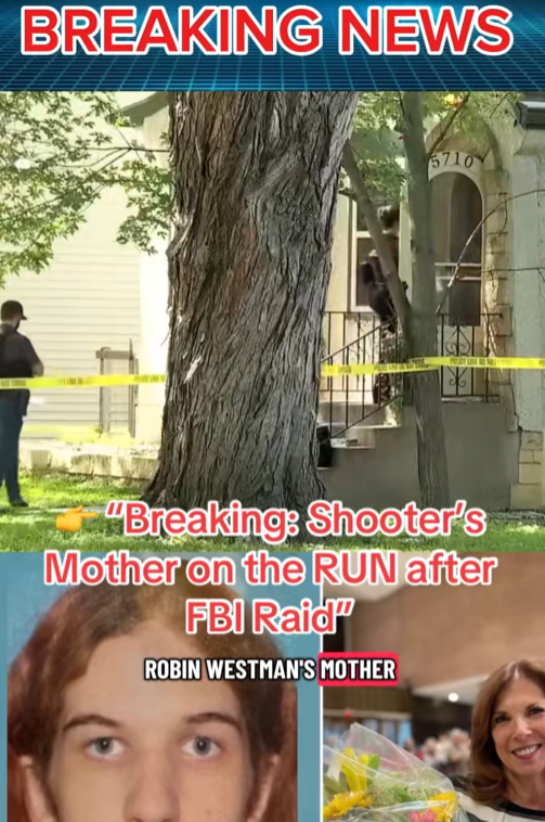“FBI RAID IGNITES MANHUNT — SHOOTER’S MOTHER VANISHES AFTER AGENTS STORM HOME!”
