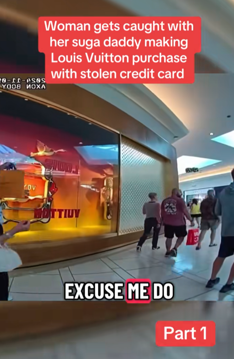 “Mall Chaos Erupts After Luxury Store Busts Woman Using St*len Card With Her ‘Suga Daddy’ — Part 1!”