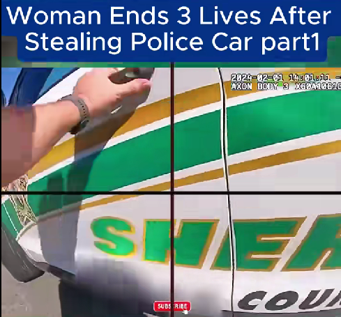 “Stolen Patrol Car Chase Ends in Tragedy — Bodycam Footage Sparks Outrage and Questions”