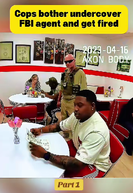“Cops Confront Man in Diner — Have No Idea He’s an FBI Agent Until It’s Too Late”