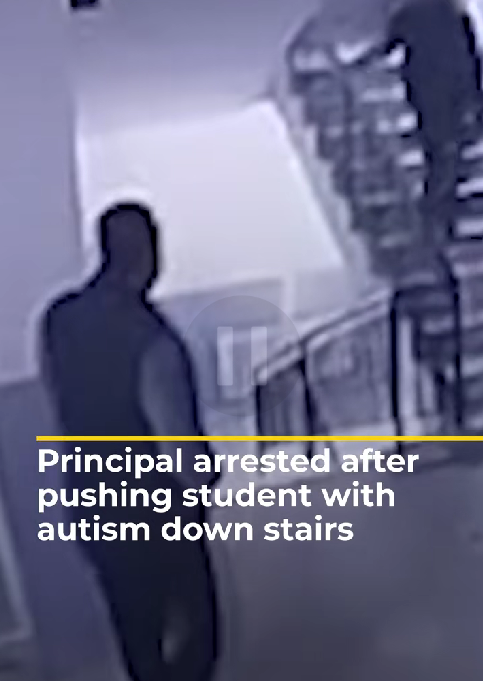 “Shocking School Footage Goes Viral — Community Demands Answers After Disturbing Stairwell Incident”