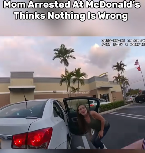 “Confused Mom Laughs Off Arrest at McDonald’s, Thinking It’s All a Mistake”
