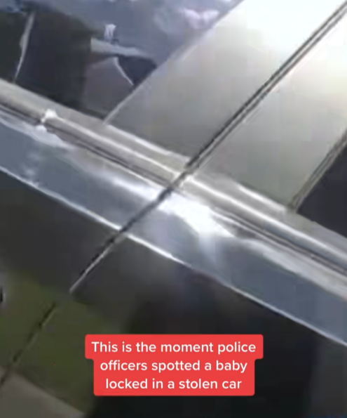 Police Stunned After Discovering a Baby Locked Inside a Stolen Car!