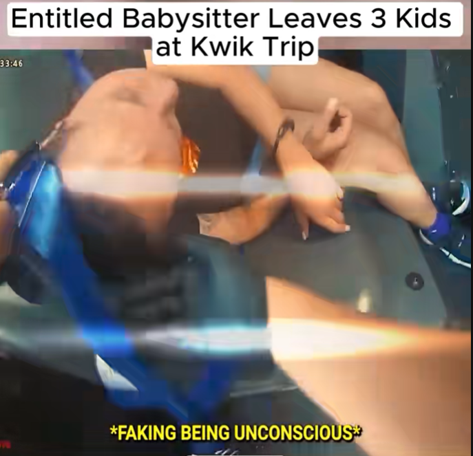 “Babysitter Abandons Three Kids at Gas Station, Pretends to Pass Out When Arrested”a