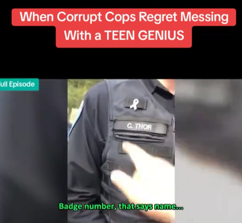 “Badge Number, Please!” — Teen Outsmarts Corrupt Cops on Camera