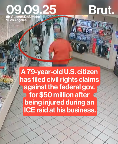 “79-Year-Old Business Owner Fights Back — Files $50 Million Lawsuit After ICE Raid Gone Wrong!”