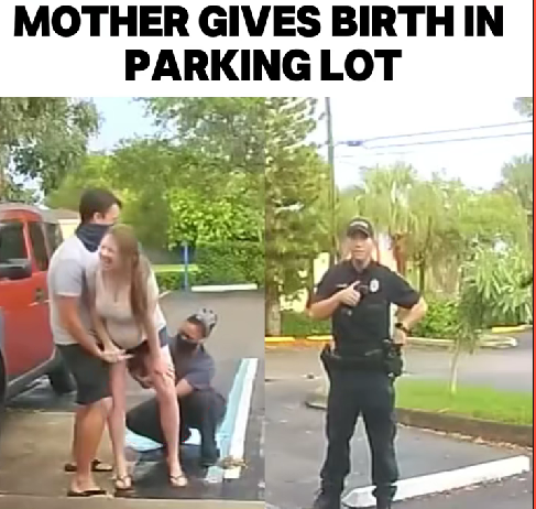 Mother Gives Birth in Parking Lot — What Happened Next Melted Everyone’s Heart
